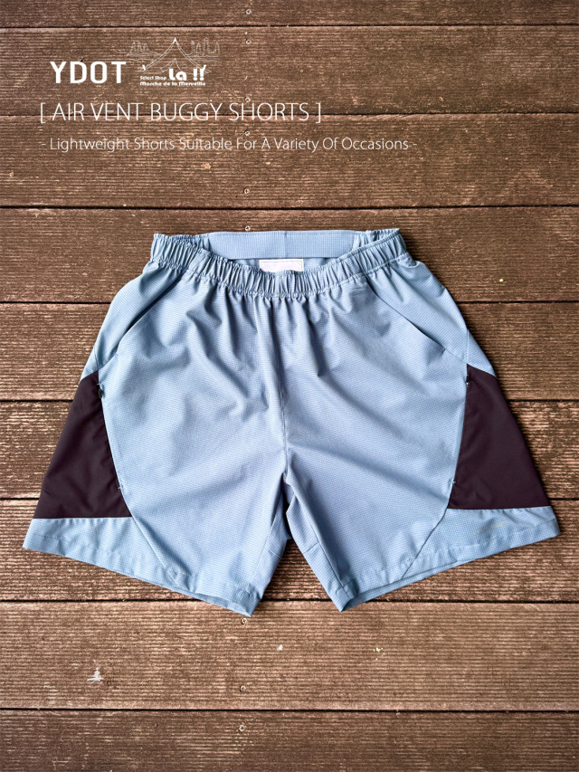 【 YDOT / ワイドット 】AIR VENT BUGGY SHORTS / エアーベント バギーショーツ