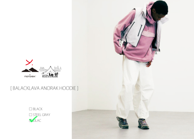 YDOT / ワイドット 】BALACKLAVA ANORAK HOODIE / バラクラバフードの