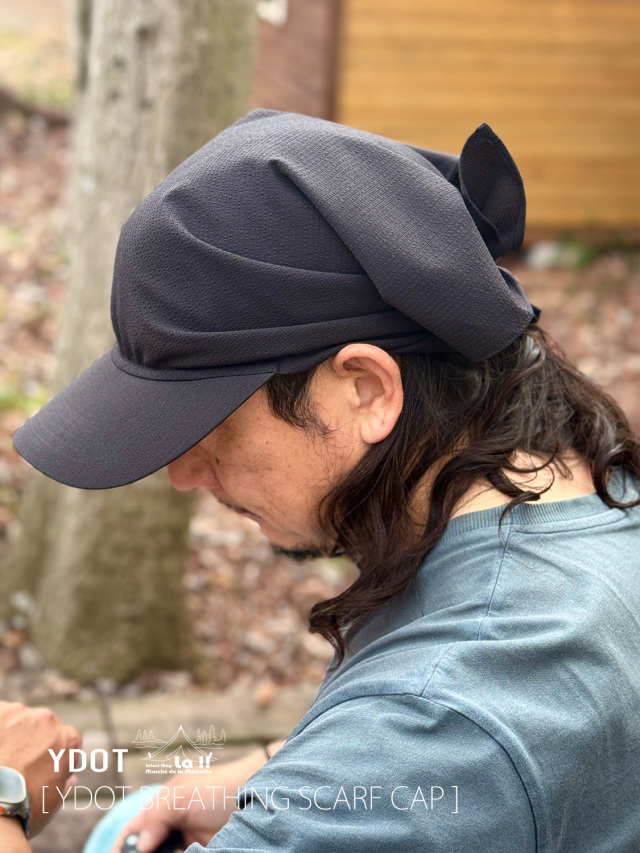 帽子 YDOT breathing scarf cap YDOT / ワイドット 】BREATHING SCARF CAP / ブリージング・スカーフ
