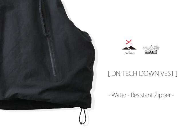 YDOT / ワイドット 】DN TECH DOWN VEST / クリスタルダウンを使用した