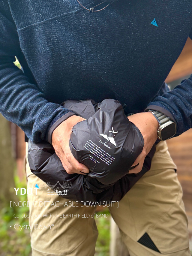YDOT / ワイドット 】NORDIC DETACHABLE DOWN SUIT / ノルディック