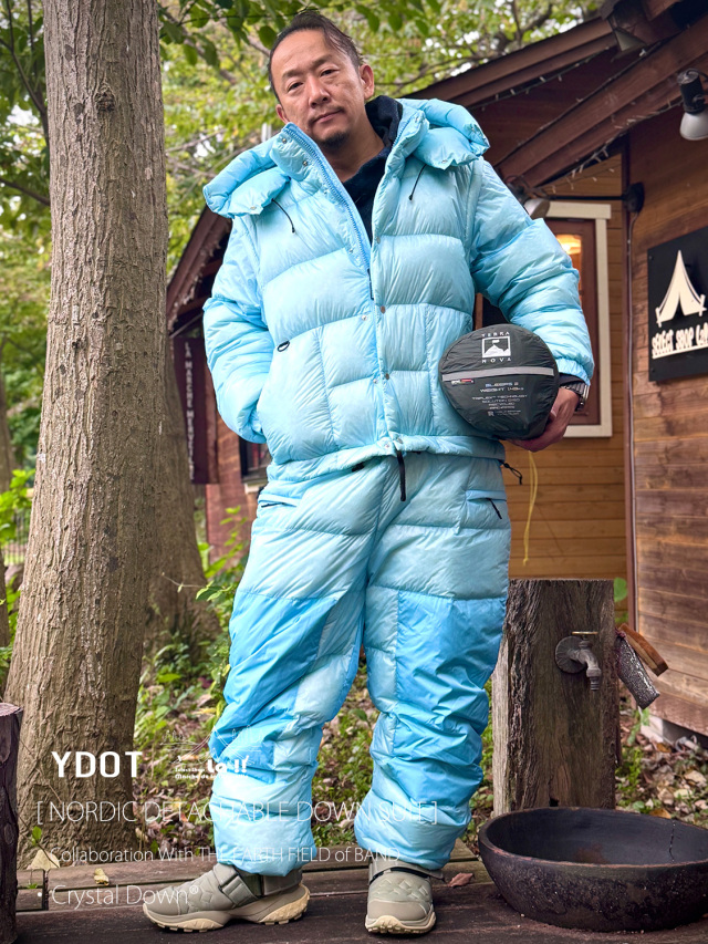 YDOT / ワイドット 】NORDIC DETACHABLE DOWN SUIT / ノルディック YDOT / ワイドット 】NORDIC DETACHABLE DOWN SUIT / ノルディック