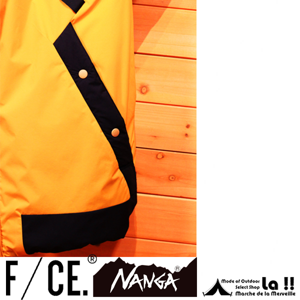 F/CE. and NANGA 】 エフシーイー & ナンガ FT CLIMB JK 760 FILL