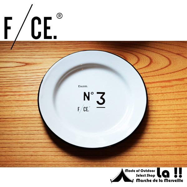 【 F/CE. × Crow Canyon Home 】 エフシーイー×クロウキャニオンホーム NO.3 LINE Salad Plate