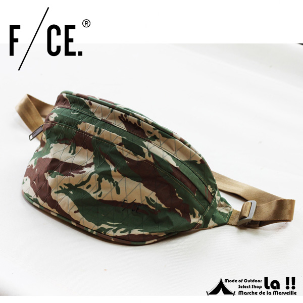 【 F/CE. 】 エフ・シーイー　XPAC WAIST BAG CAMO XPAC素材ウェストバッグ・カモフラージュ