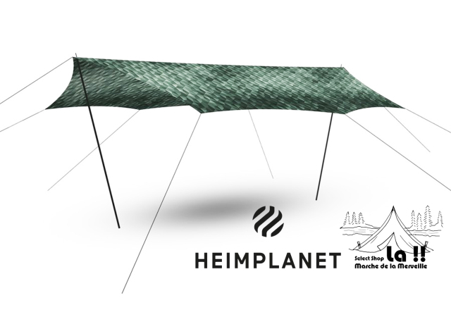 ヘイムプラネット Heimplanet CAIRO CAMO DAWN TARP ドーンタープ M DAWN L TARP, GREY – HEIMPLANET