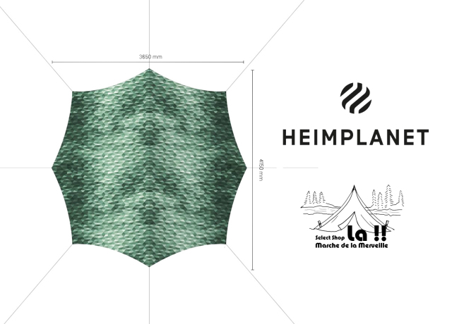 HEIM PLANET 】ハイムプラネット Dawn Tarp ドーンタープ Cairo Camo
