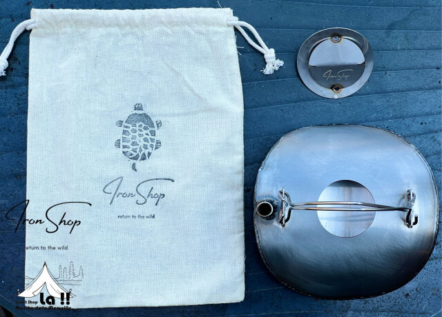 Iron Shop / アイアンショップ】タートルケトル / 職人ハンドメイドの