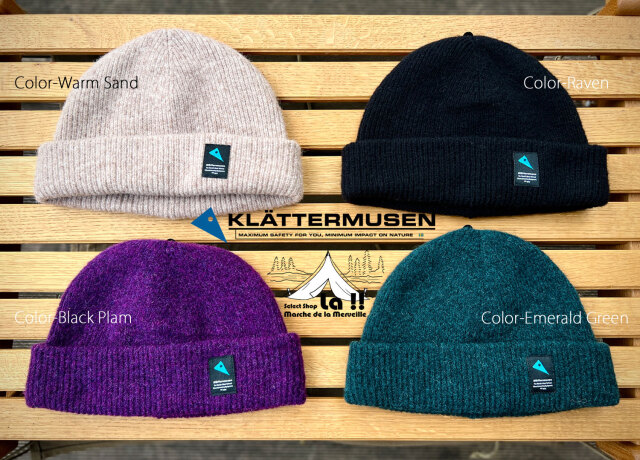 KLATTERMUSEN / クレッタルムーセン 】Runa Beanie / ルナ ビーニー