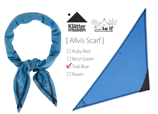 KLATTERMUSEN / クレッタルムーセン 】Allvis Scarf / アルヴィス