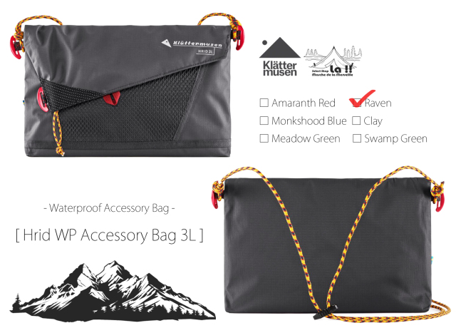KLATTERMUSEN / クレッタルムーセン 】Hrid WP Accessory Bag 3L