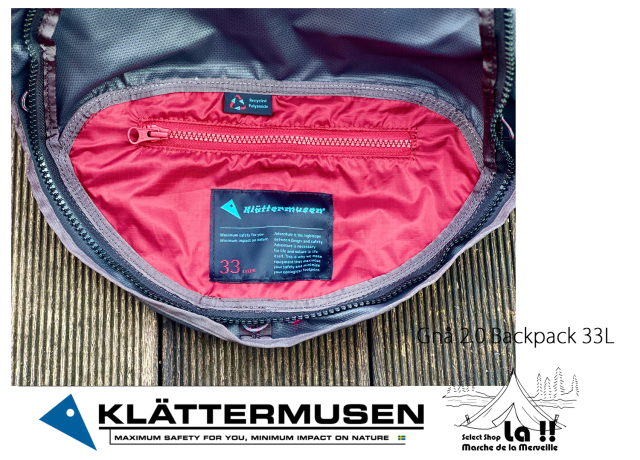 Klattermusen】クレッタルムーセン Gna 2.0 Backpack 33L ギノア