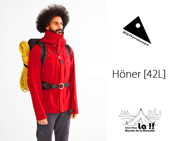 KLATTERMUSEN 】クレッタルムーセン Honer [42L] ホーナー