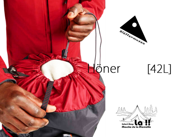 KLATTERMUSEN 】クレッタルムーセン Honer [42L] ホーナー