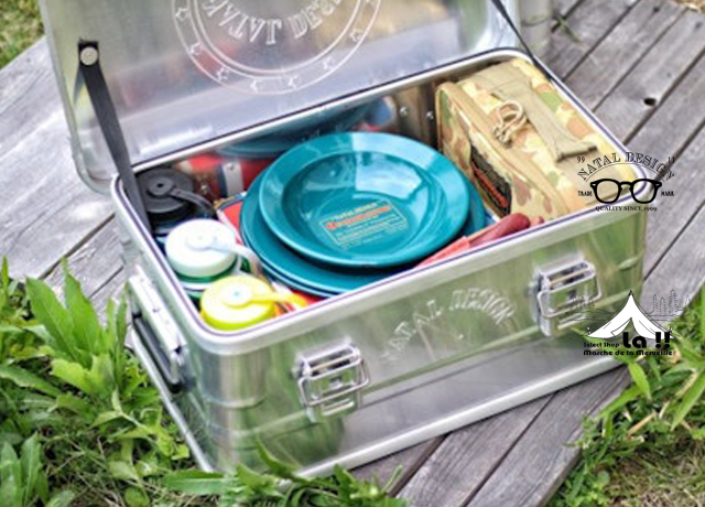 Natal Design × MMF × TOSHO 】ネイタルデザイン ALMINUM CONTAINER  