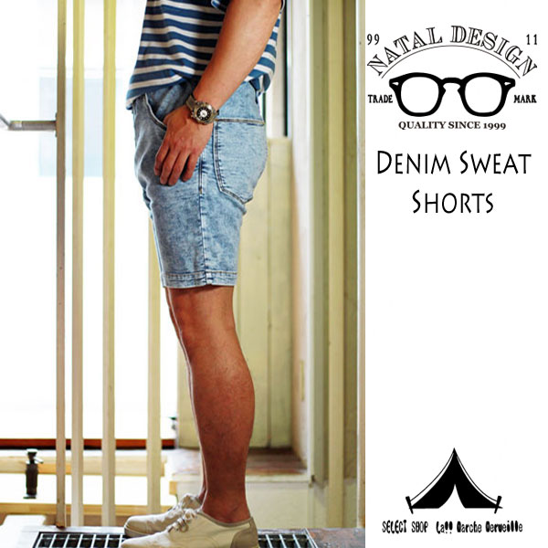 ネイタルデザイン　デニム　キルテッドショーツ　Ｍ　そこそこ美品です。 ネイタルデザイン デニム キルテッドショーツ M そこそこ美品です。