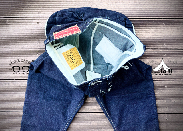 NATAL DESIGN】 ネイタルデザイン G55 Sarouel Flap Denim Pants -ONE