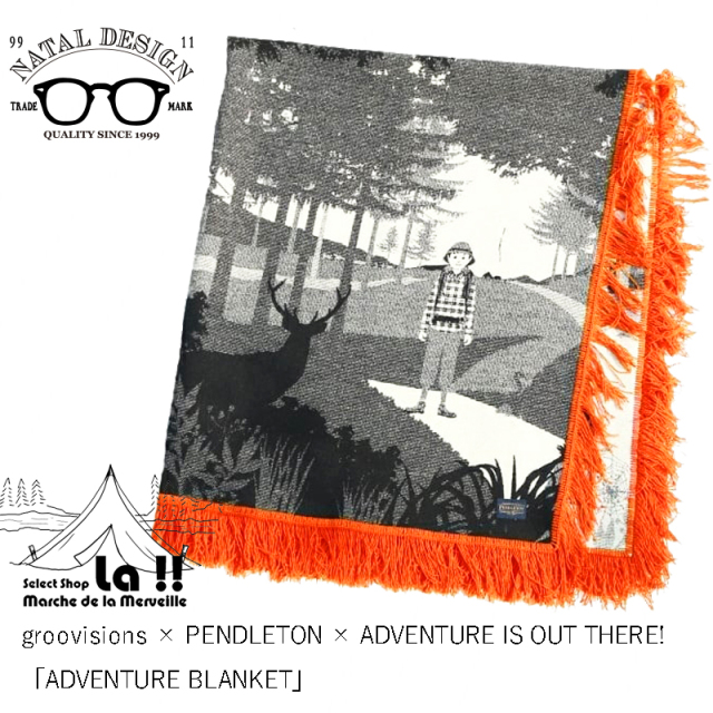 Natal Design × Groovisions × Pendleton 】ネイタルデザイン