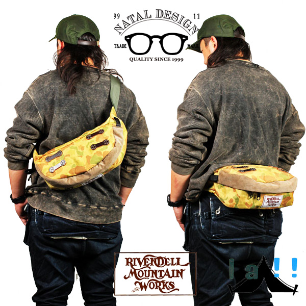 USA製　リベンデルマウンテンワークス　ヒップハガー　ボディバッグ　ウエスト ☆アメリカ製 リベンデルマウンテンワークス スモール