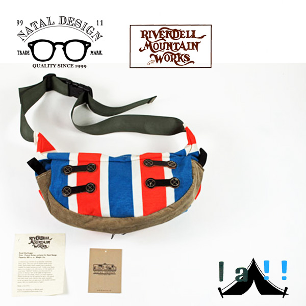 【 Natal Design x RIVENDELL MOUNTAIN WORKS 】 ネイタルデザイン x リーヴェンデールマウンテンワークス "SMALL HIPHUGGER" スモールヒップハガー