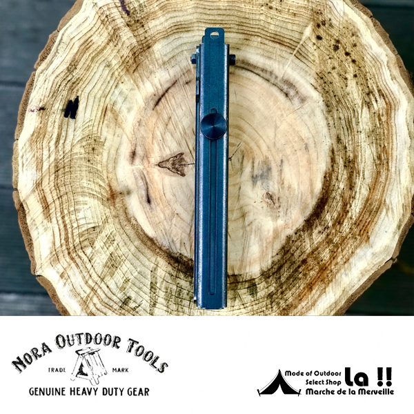 Nora Outdoor Tools 】 ノラアウトドアツールズ Nora Basami 黒皮鉄製
