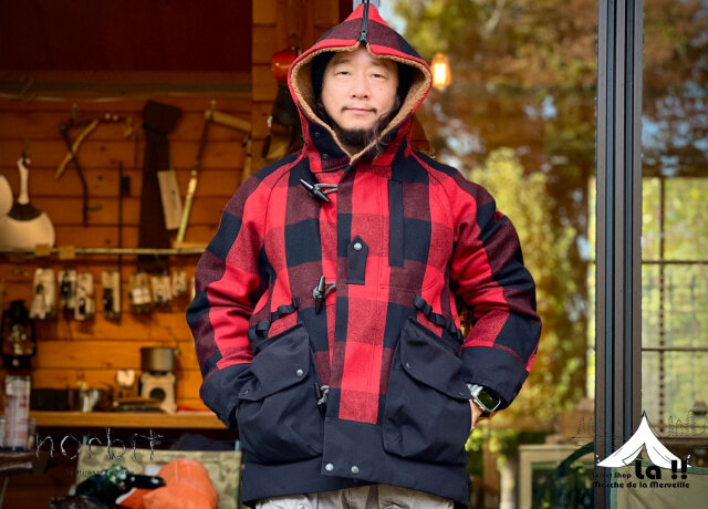 Norbit by Hiroshi Nozawa 】ノービット Buffalo Check 3way Collar