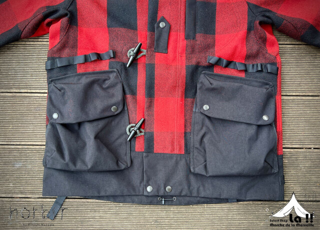 Norbit by Hiroshi Nozawa 】ノービット Buffalo Check 3way Collar
