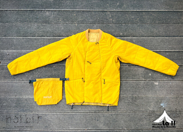 【 Norbit by Hiroshi Nozawa 】ノービット Insulation Inner Bush Jacket