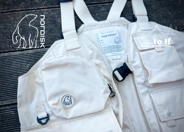 x*読様 【NORDISK / ノルディスク】NYLON CAMP VEST ノルディスク NORDISK トップス ベスト TECHNICAL COTTON CAMP