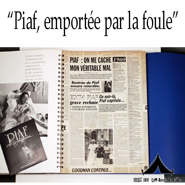 PIAF、EMPORTEE PAR LA FOULE 】デッドストック エディット・ピアフ