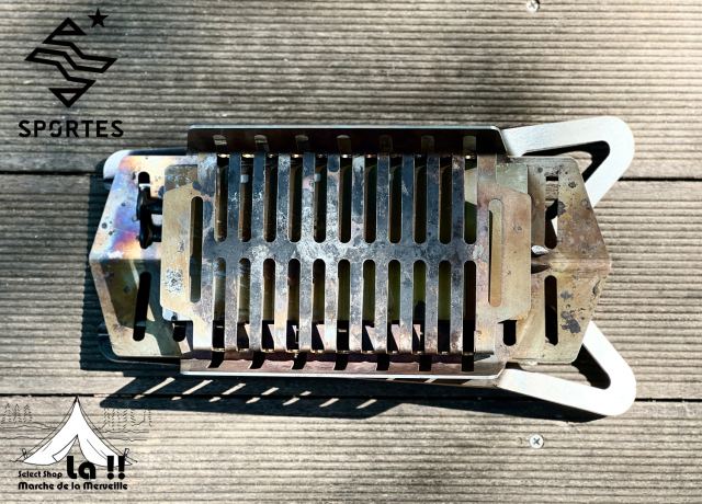 Sportes 】 スポルテス FIREWAALL + ファイヤーウォール プラス焚火台