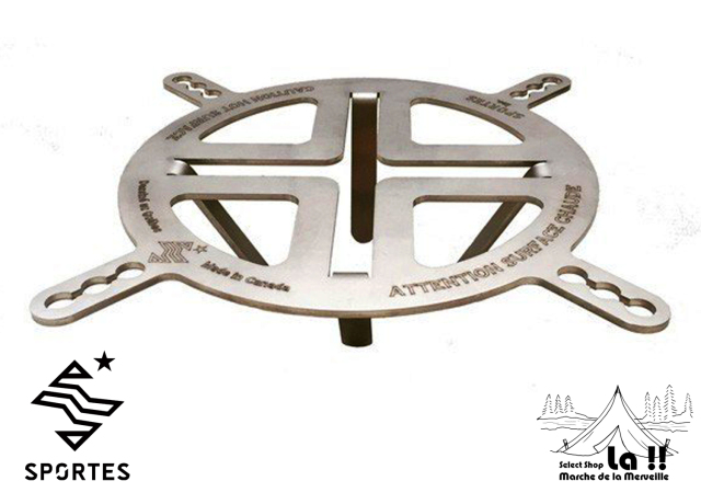 Sportes 】 スポルテス MITI-001 LOG GRILL ロググリル