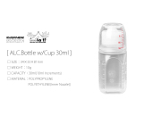 【 Evernew U.L.Mountain Equipment / エバニュー 】 ALC.Bottle w/Cup 30ml / 燃料ボトル スパイスケース