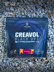 【 HALEO / ハレオ 】CREAVOL BLACK OPS / クレアボル ブラック オプス / より効果の高い3成分を黄金比で配合したクレアチンサプリメント