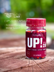 【 HALEO / ハレオ 】UP!2.0 90 CAPSULES / アップ! 2.0 90カプセル / 集中力とエネルギーの向上を目的としたサプリメント