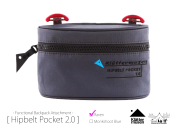 【 KLATTERMUSEN / クレッタルムーセン 】Hipbelt Pocket 2.0 ヒップベルトポケット コードウェビングにも取り付け可能