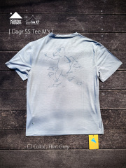 【 KLATTERMUSEN / クレッタルムーセン 】Dagr SS Tee M’s / ダガー ショートスリーブ ティー M’s / 背面にリフレクティブプリントを施したサマーシーズン向けメリノウールベースレイヤー