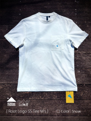 【 KLATTERMUSEN / クレッタルムーセン 】Root Pocket SS Tee M’s / ルート ロゴ ポケット ショートスリーブ ティー M’s / オーガニックコットン 100％のシンプルクリーンな Tシャツ