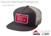 【MSR_Mountain Safety Research】マウンテンセーフティリサーチ Heritage Cap ヘリテイジキャップ