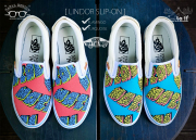 【 VANS × NATAL DESIGN 】VANS × ネイタルデザイン LINDOR SLIP-ON