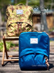 【 Natal Design / ネイタルデザイン 】CUBIC 14L / キュービック14L / オールドスクールなスクエア型デイパック
