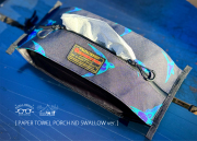 【 Natal Design / ネイタルデザイン 】PAPER TOWEL PORCH ND SWALLOW ver. <Large> / ペーパータオルポーチ ND スワロー ver. <L>