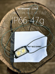 【 NITECORE / ナイトコア】NU25 MCT UL / 400ルーメン IP66(防水防塵)基準 47g 超軽量 MCT(色温度切替)が可能な充電式ヘッドライト