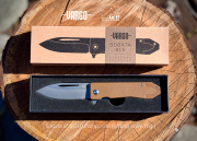 【 Vargo / ヴァーゴ 】 "SOBATA815" G10-Composite Handle Folding Knife 76g / ソバタ815 G10コンポジット ブラウンハンドル