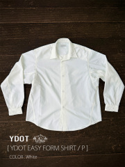 【 YDOT / ワイドット 】EASY FORM SHIRT / P / イージーフォームシャツ プレーン / 更に怠け者の為のシャツ(スポーツ性能＋)