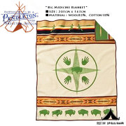 【 Pendleton Woolen Mills 】 ペンドルトン Big Medicine Blanket ビッグメディスン・ブランケット