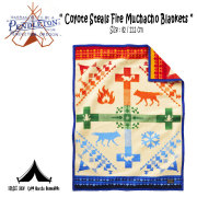 【 Pendleton Woolen Mills 】 ペンドルトン Cyote Steals Fire Muchacho Blankets (81cm × 112cm)