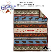 【 Pendleton Woolen Mills 】 ペンドルトン Pine Lodge Blanket パインロッジ・ブランケット