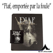【 PIAF、EMPORTEE PAR LA FOULE 】デッドストック　エディット・ピアフ写真集　＆　CD　