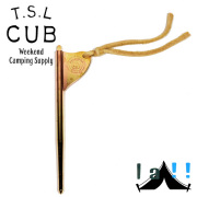 【 TSL Cub 】 ティーエスエル・カブ Brass Mosquito Coil Peg 真鍮製蚊取り線香ペグ